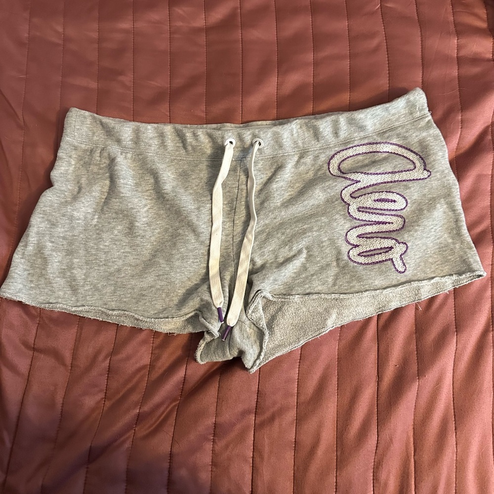 Aeropostale Heather Gray Lounge Shorts